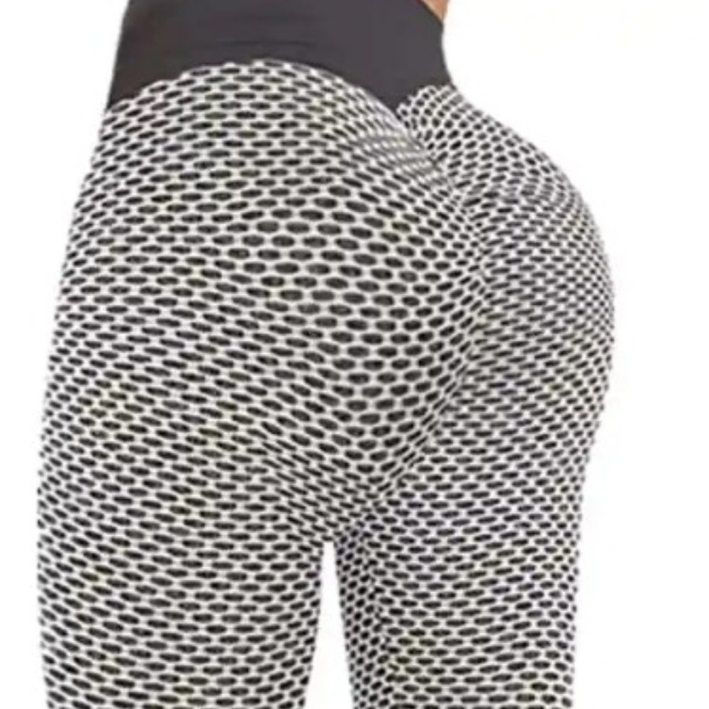 Grey Women's High Waist Leggings TIK Tok Butt Shapewear Leggings Women Butt L…